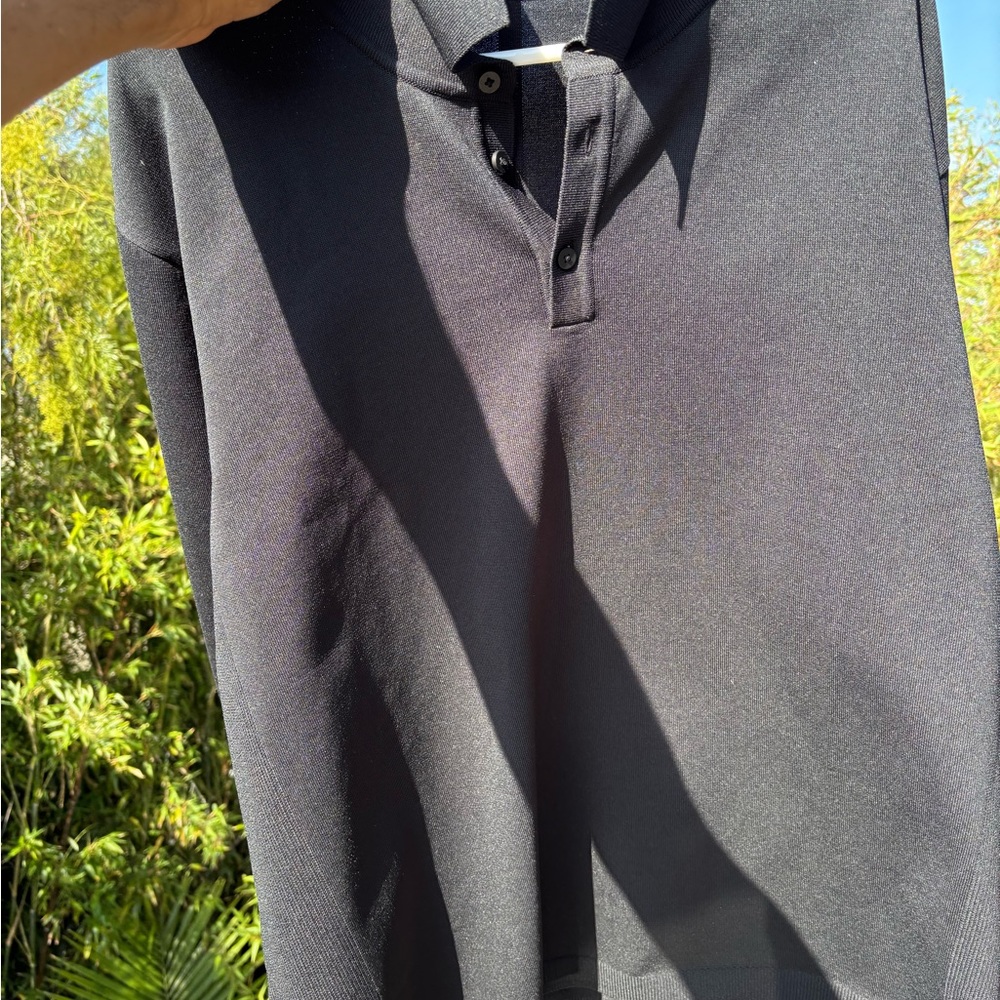 Men’s lululemon XXL Black long sleeve Polo